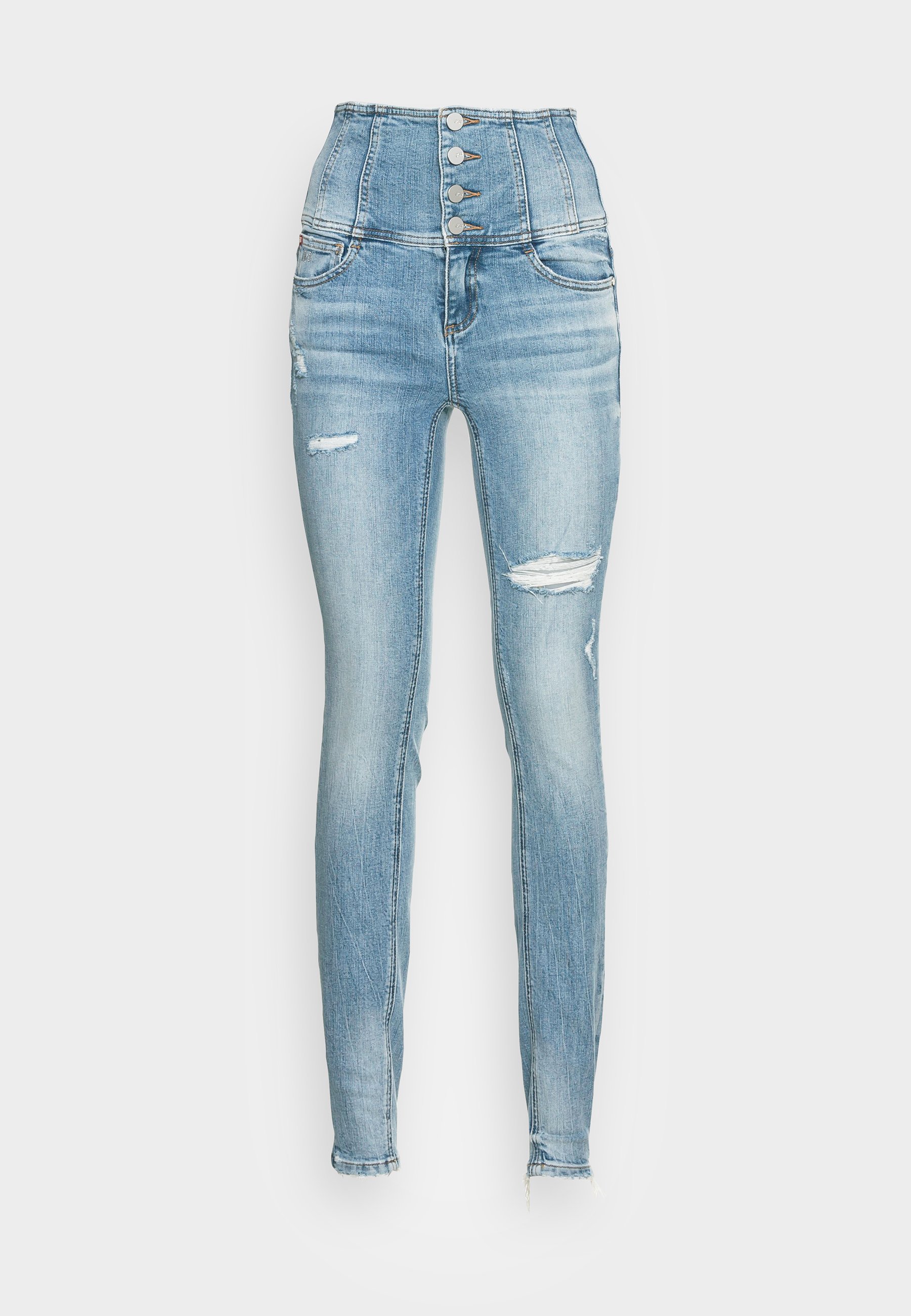 CROPPED - Jeans Skinny Fit - light blue 