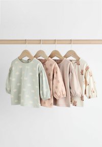 Next 4 PACK REGULAR FIT - Top dugih rukava - sage green  tan brown character