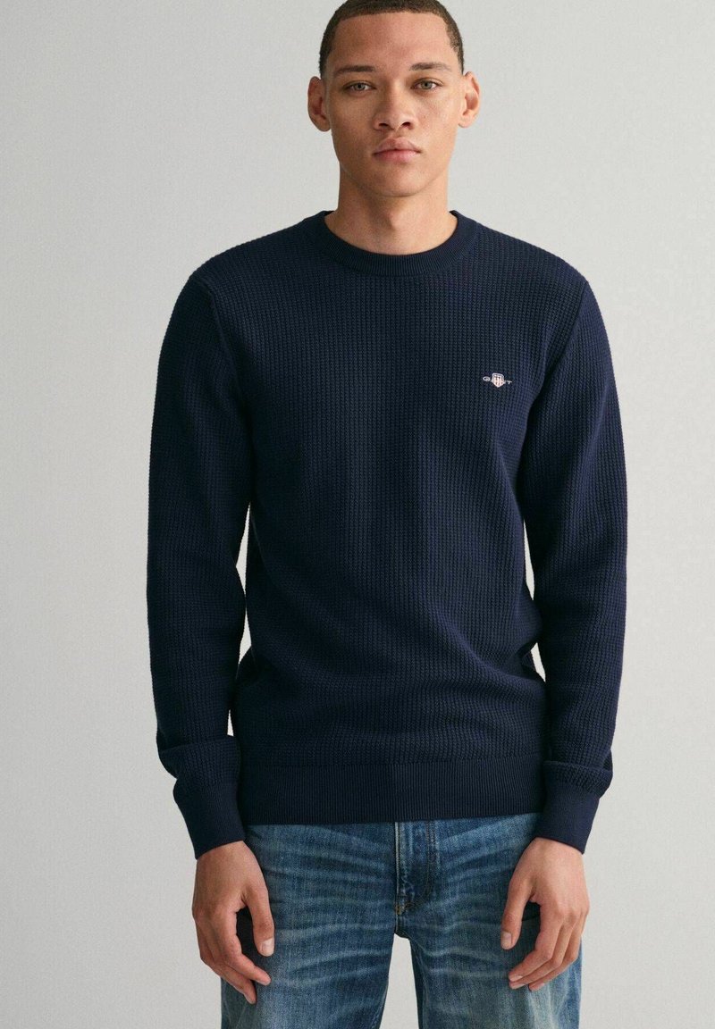 GANT Striktrøje - marine