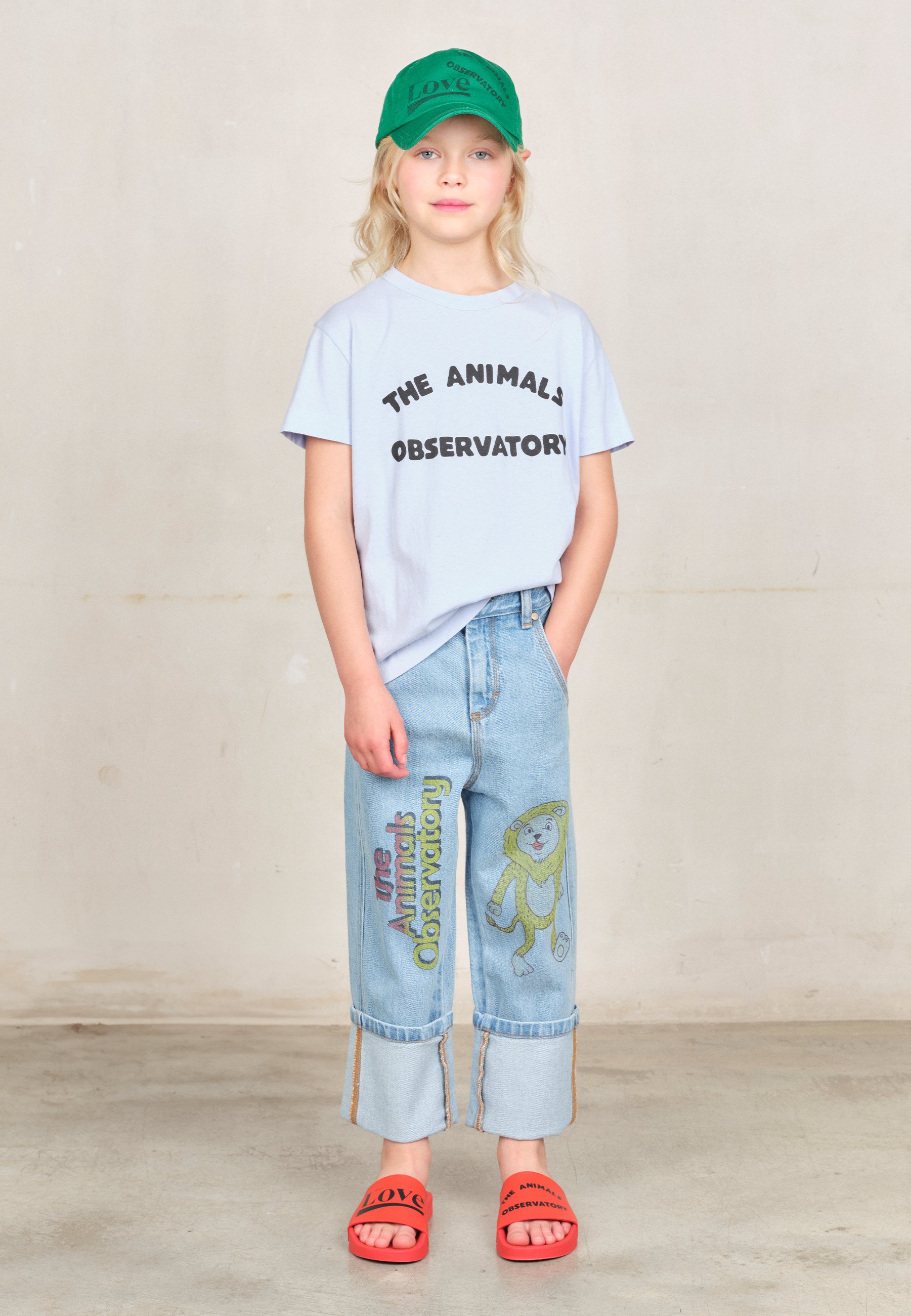 THE ANIMALS OBSERVATORY デニムパンツ 8y ジアニマルズオブザーバ