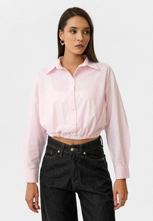 CROPPED - Overhemdblouse - pink