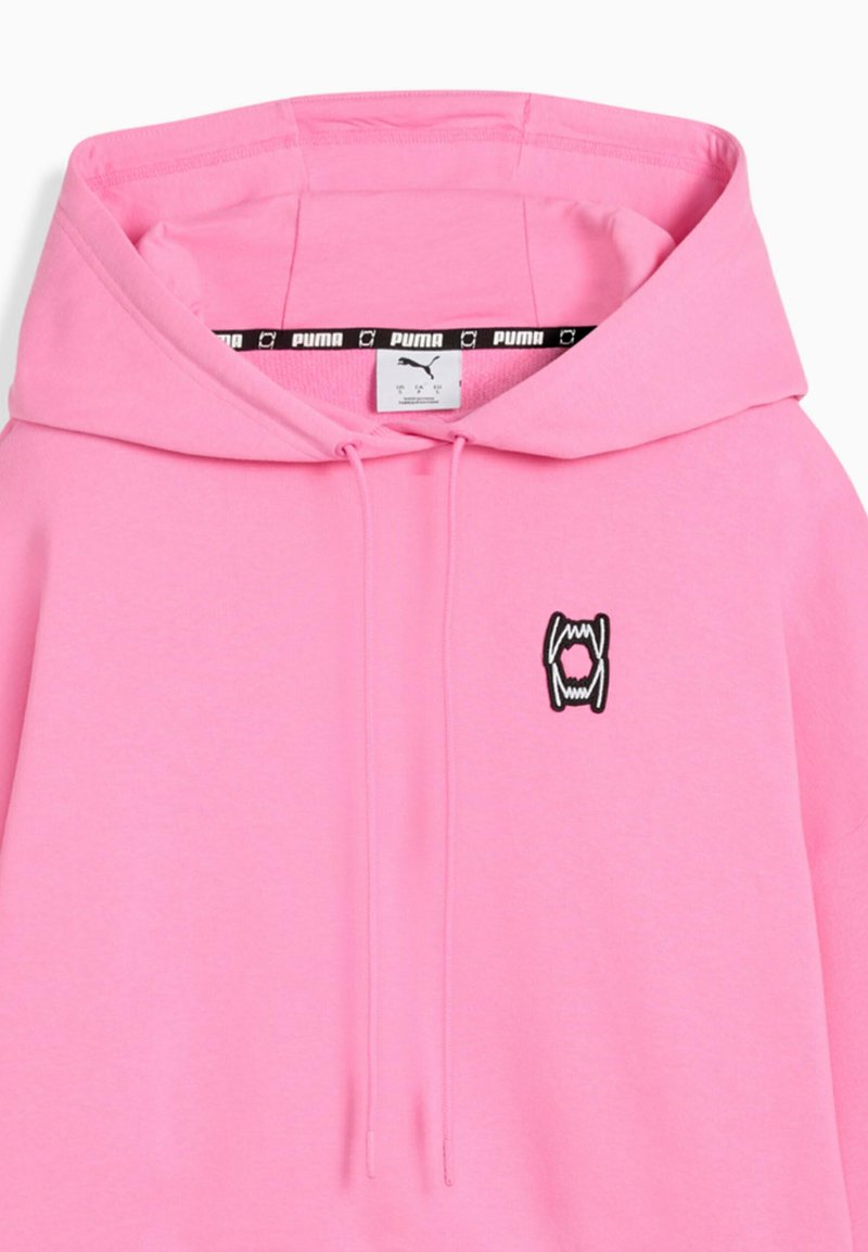Puma PIVOT BASKETBALL - Mikina s kapucí - posie pink