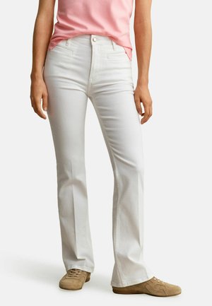 MONOGRAM FLARED  - Jeans Bootcut - eggshell
