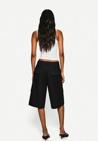 Bershka Short - black
