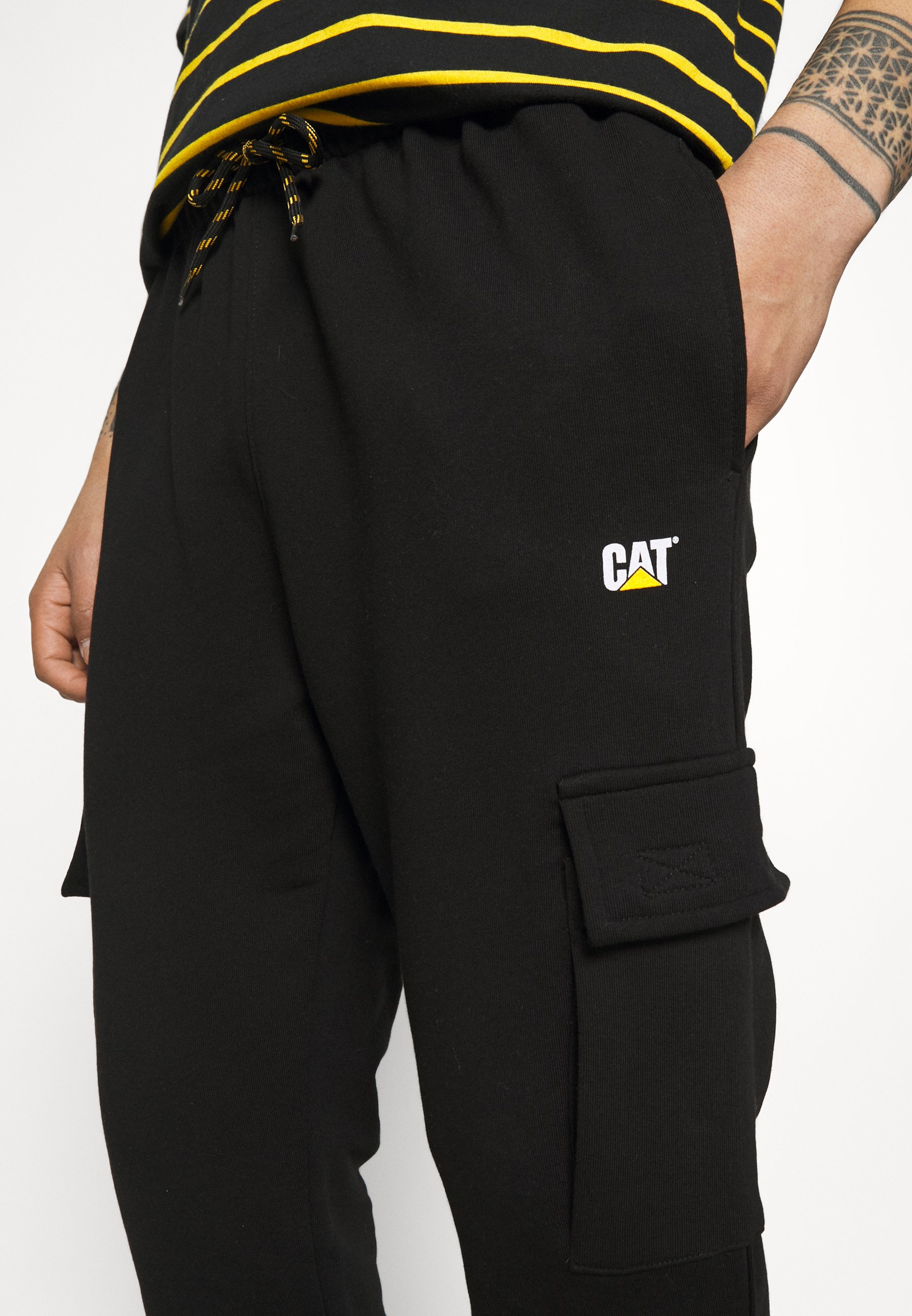 Caterpillar Pantalones deportivos - black/negro - Zalando.es