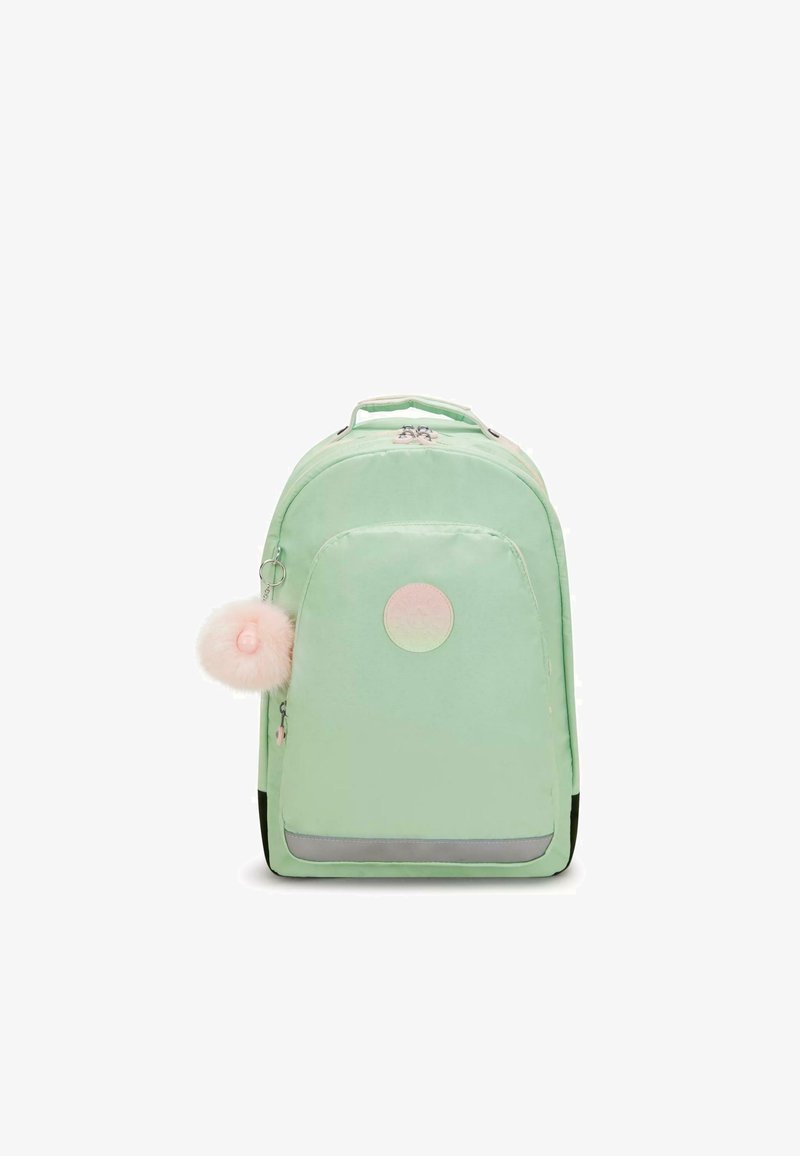 Kipling CLASS ROOM BTS P AC - Školní taška - soft green metallic