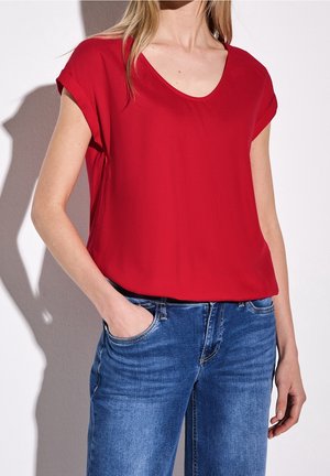Street One, Blouse - red