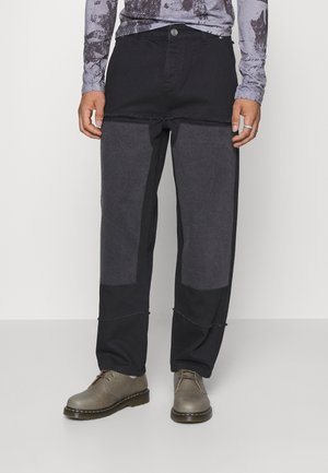 Night Addict NAAJAYBLK - Løst sittende jeans - black