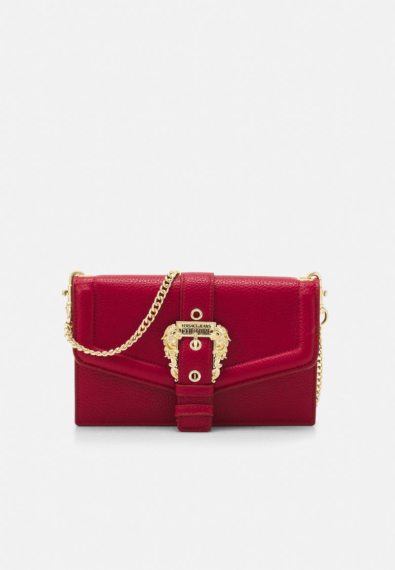 Versace Jeans Couture GRANA BUCKLE CROSSBODY Sac bandoulière blood