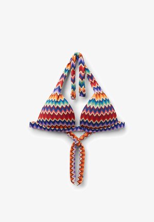 Calzedonia, VIBRANT CHEVRON TRIANGLE - Bikini-Top - print