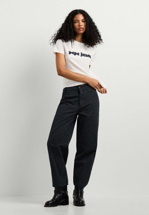 Pepe Jeans, PEPE JEANS PRINT T-SHIRT BENILDA - Camiseta estampada - mousse white