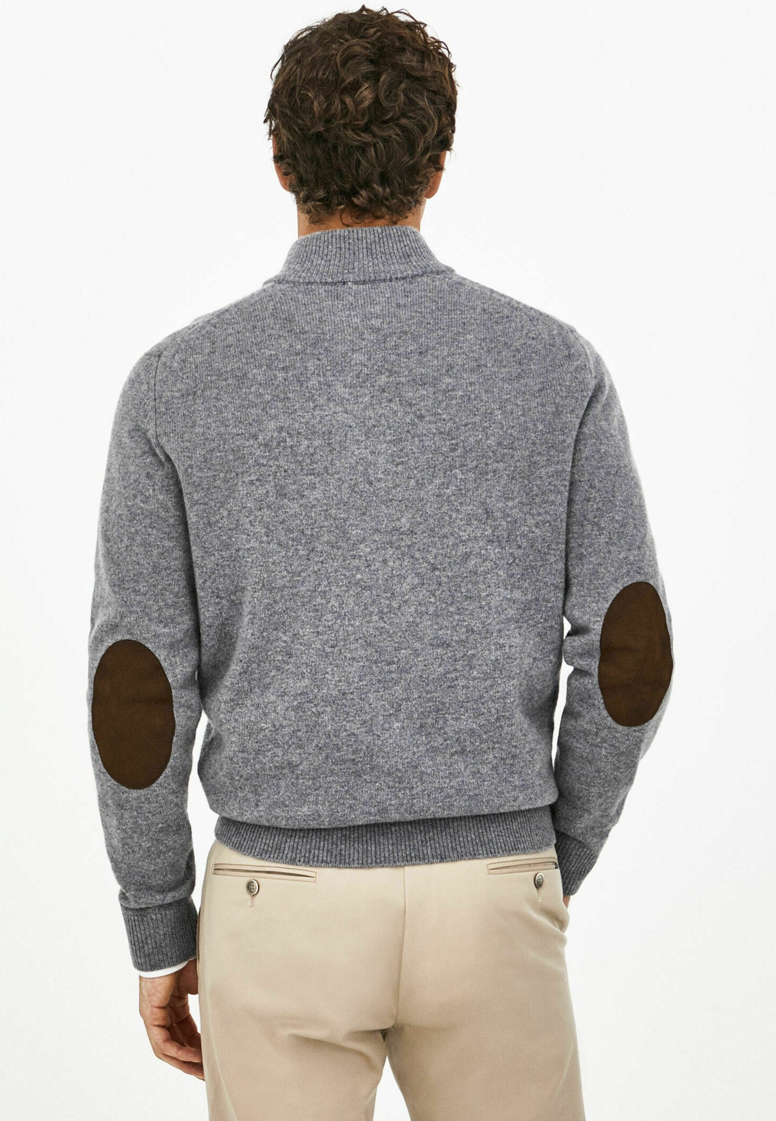 Hackett London Pullover - grey marl 