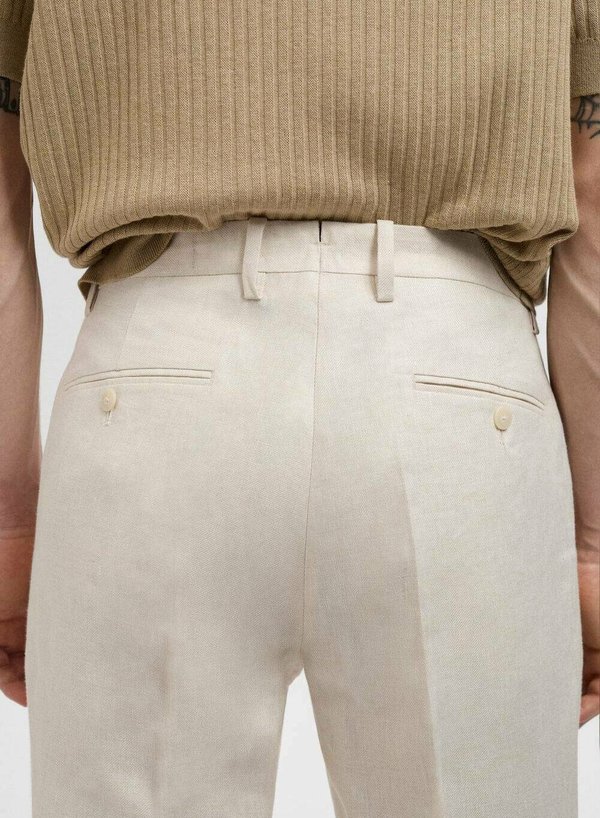 AMALFI - Trousers - écru3