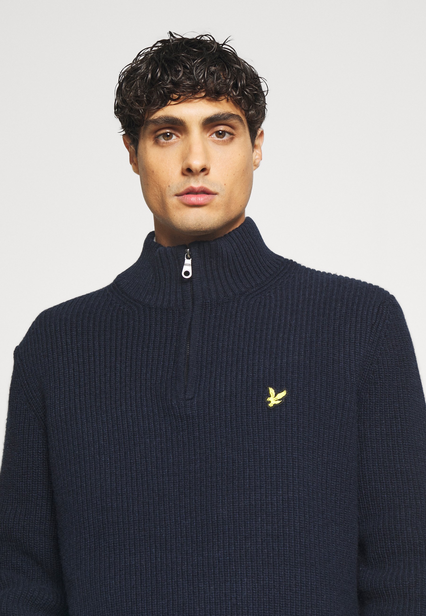 lyle and scott zip jumper