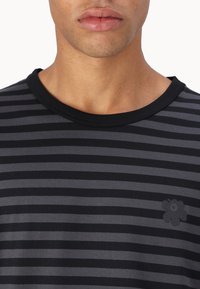 Marimekko TASARAITA UNISEX - Tricou basic - black/dark grey