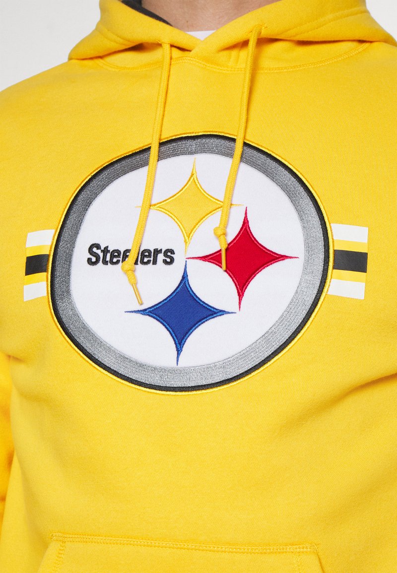 New Era NFL PITTSBURGH STEELERS HOODIE - Hoodie - yellow - Zalando.de