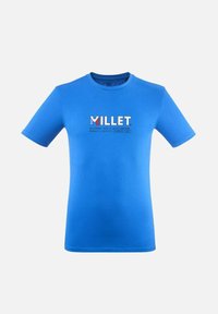 Millet Print T-shirt - bleu