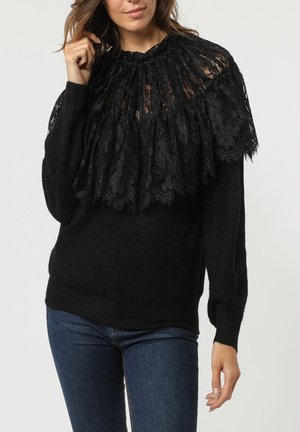 Jersey de punto - black