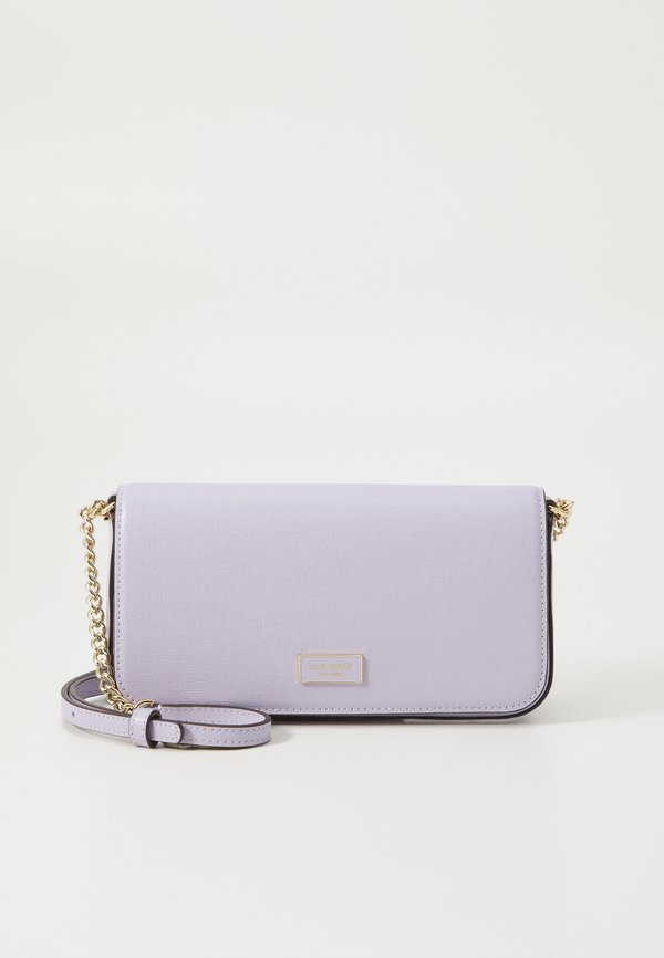 SERENA SAFFIANO - Cross body bag - lavender cream4