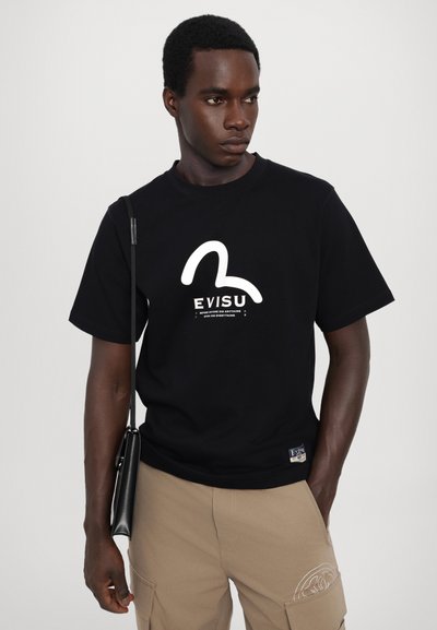 Evisu KAMON SEAGULL PANTS - Cargobroek - beige