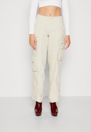 BDG Urban Outfitters NEW PANT - Oldalzsebes nadrágok - ecru