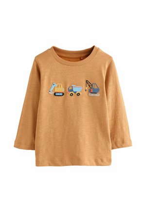 REGULAR FIT - LONG SLEEVE - Long sleeved top - mustard yellow digger transport