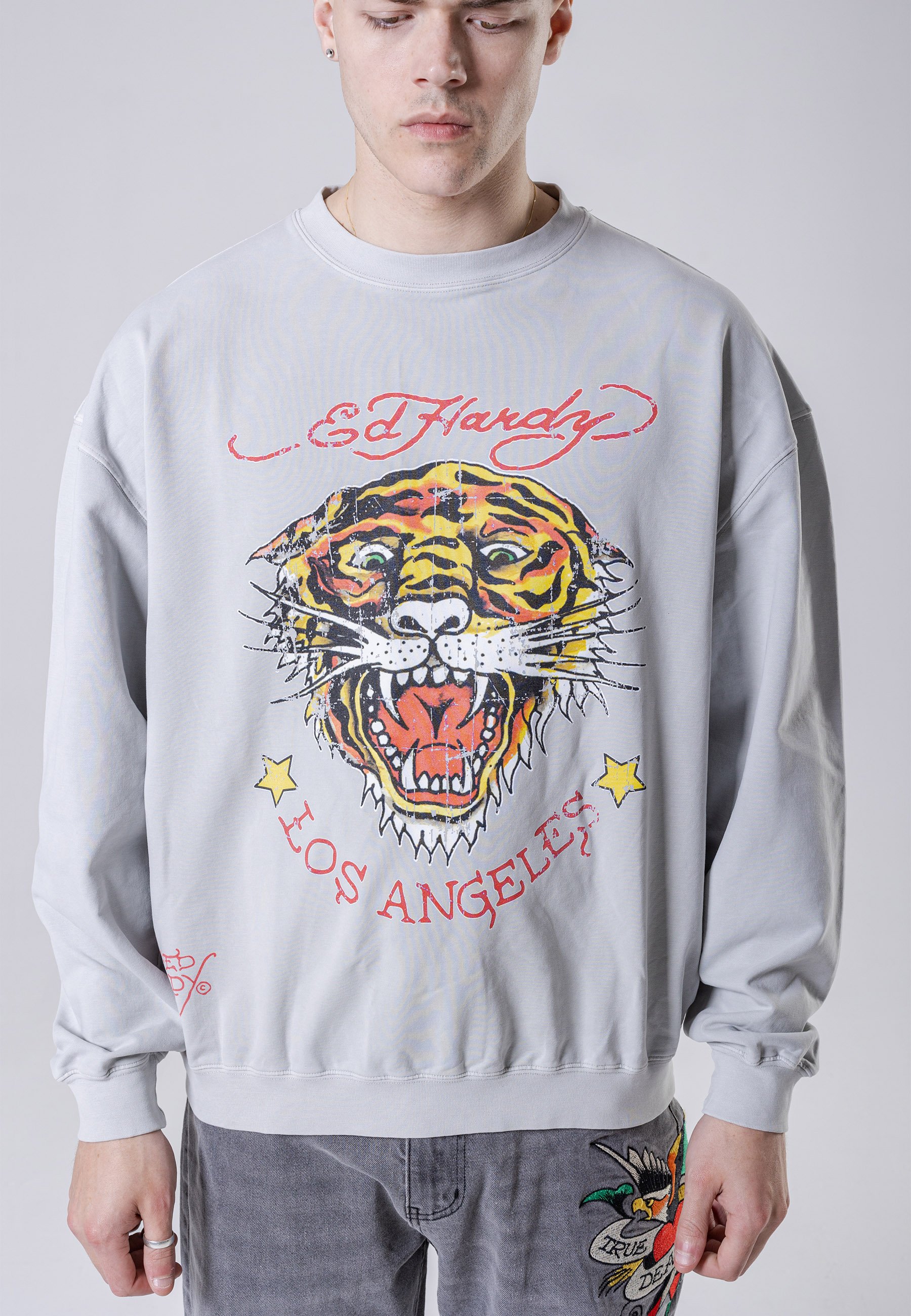 Ed Hardy TIGER-VINTAGE - Sweatshirt 