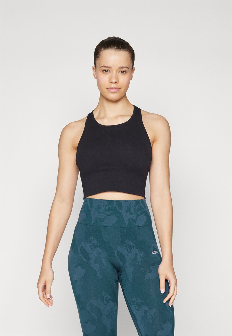 Casall MULTI SEAMLESS SPORTS - Top - black/nero - Zalando.it