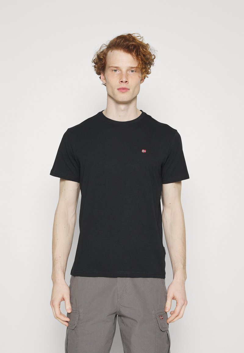 Napapijri Black Cotton Women Polo Shirt