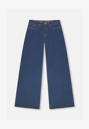 Wrangler WRANGLER X LAINEY WILSON CHEEKY WIDE LEG JEAN - Široké nohavice - wrangler blue