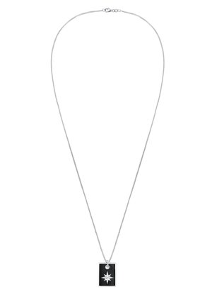 COMPASS STAR PLATE - Halskæder - schwarz