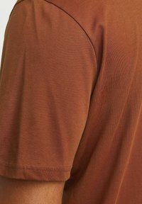 Jack & Jones JORVESTERBRO TEE CREW NECK - T-shirts print - brown