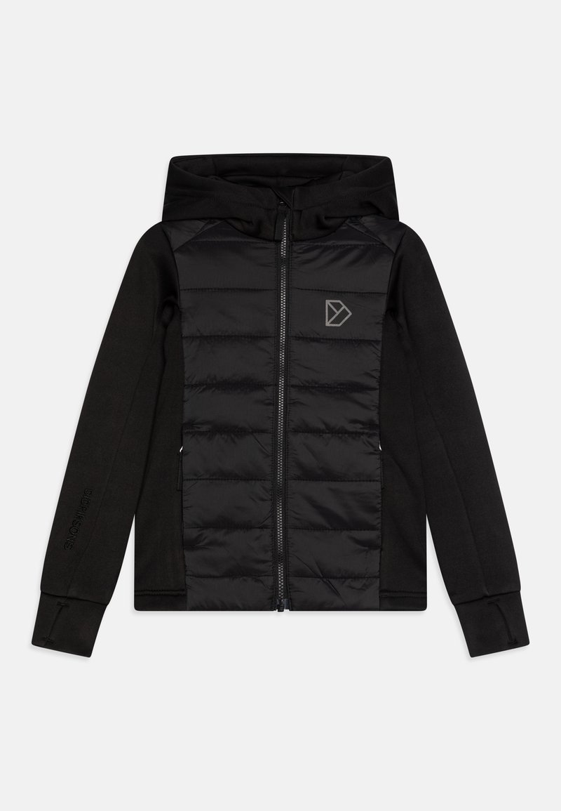 Didriksons KAPRIS KIDS UNISEX - Jakna za nošenje na otvorenom - black