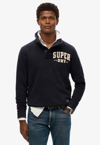 Superdry & Co VINTAGE ATHLETIC - Felpa - eclipse navy