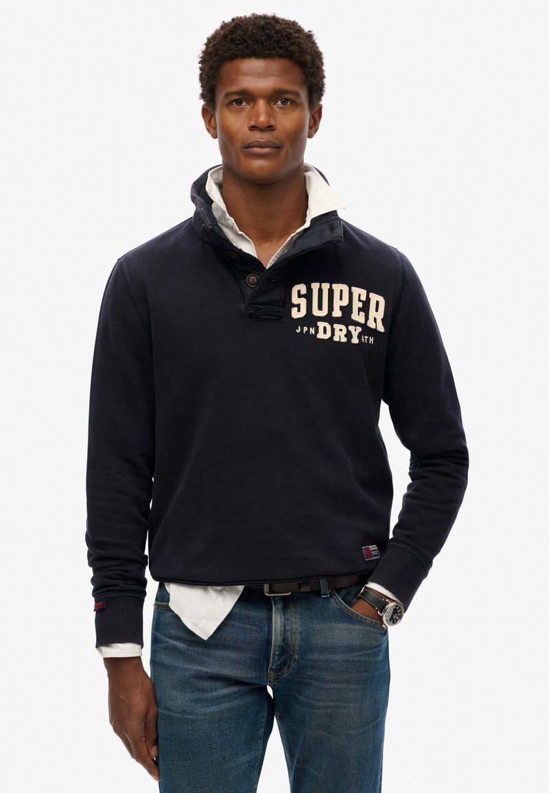 Superdry & Co VINTAGE ATHLETIC - Felpa - eclipse navy