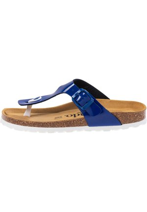 KOS - Sandaler m/ tåsplit - lack blau