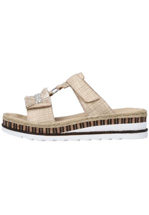Mules à talons - beige