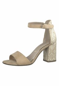 Tamaris High Heel Sandalette - nature comb