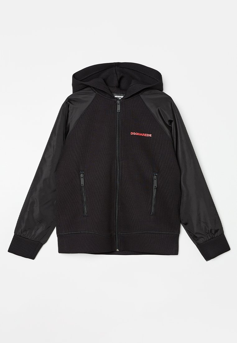 Dsquared2 Sweater met rits zwart