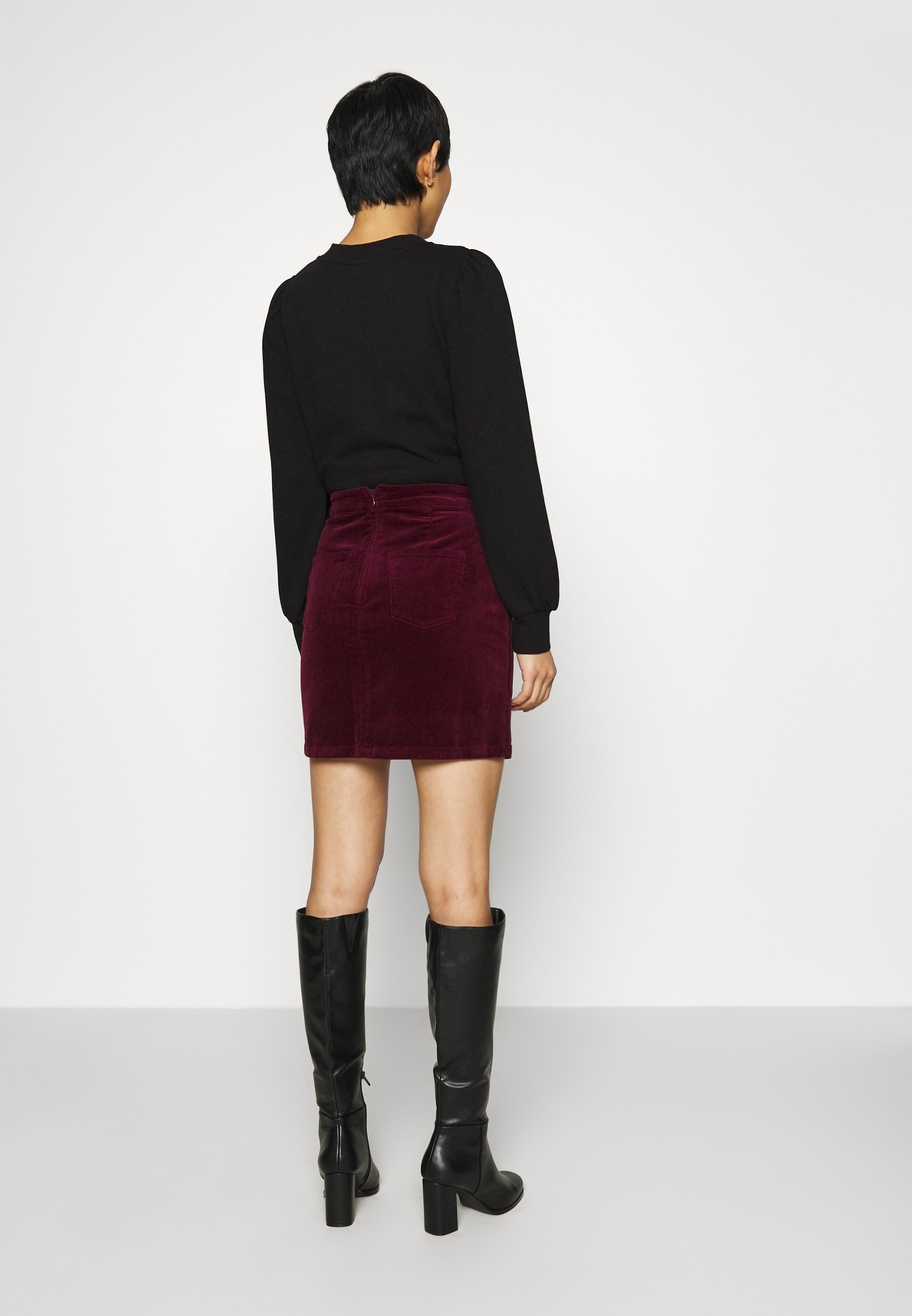 Dorothy Perkins A-line skirt - purple - (Pre-owned) - Zalando.ie