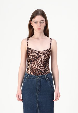 Good American SWEETHEART TANK BODYSUIT - Top - fierce