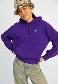 Carhartt WIP HOODED CASEY - Sportska majica - tyrian/silver