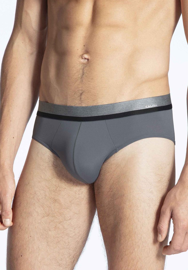 Calida MIT SOFTBUND - Slip - grisaille grey