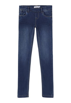 Jeggings - dark blue denim