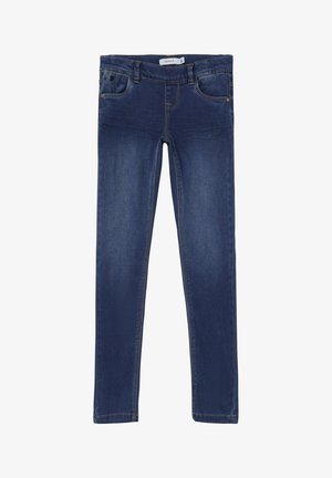 Jeggings - dark blue denim
