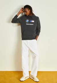 Puma BMW MMS HOODIE  - Pulover s kapuco - black
