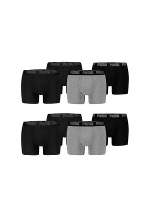 8ER PACK - Boxer Briefs - schwarz   grau   melange