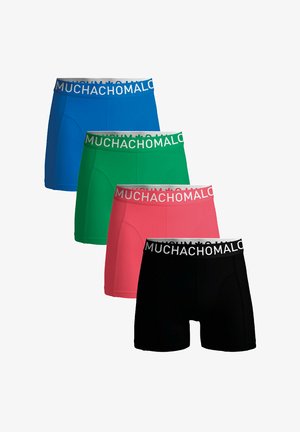 4 PACK - Trumpikės - black pink green blue