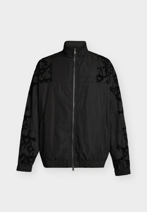 Carlo Colucci, TRACKSUIT JACKET UNISEX - Veste mi-saison - black