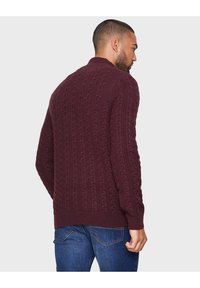 Threadbare SWINDON - Strickpullover - burgundy